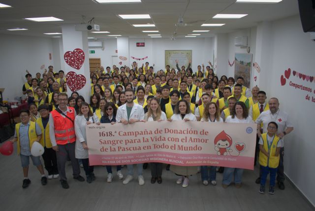 Iglesia de Dios Sociedad Misionera Mundial organiza una campaña de donación de sangre - 1, Foto 1