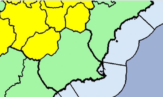 Meteorología emite para mañana aviso de fenómenos adversos nivel amarillo por lluvias y tormentas en Altiplano y Noroeste de la Región de Murcia - 1, Foto 1