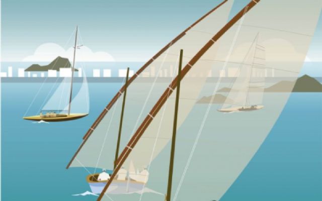 La vela latina modifica este fin de semana el paisaje del Mar Menor desde Santiago de la Ribera - 1, Foto 1