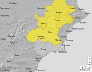 Meteorología advierte de tormentas y lluvia de 15 litros por metro cuadrado en una hora el jueves - 1, Foto 1