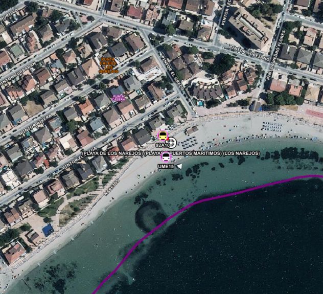 Fallece una mujer de 80 años mientras se bañaba en la playa de Los Narejos - 1, Foto 1