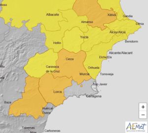 Decretada la fase de preemergencia del Plan Especial de Protección Civil ante el riesgo de Inundaciones en la Región de Murcia, INUNMUR - 1, Foto 1