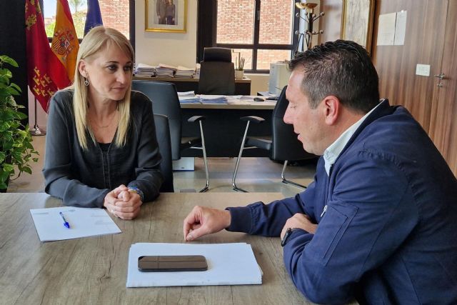 El alcalde de Mula se reúne con la delegada del Gobierno - 1, Foto 1