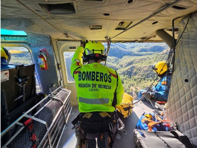 Rescatan a senderista extraviado en los Barrancos de los Cerrillares del Parque Regional Valle-Carrascoy - 1, Foto 1