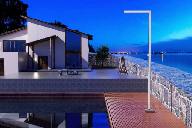 Imex Products impulsa el diseño exterior con su nueva ducha ALABAMA de acero inoxidable para espacios al aire libre - 1, Foto 1