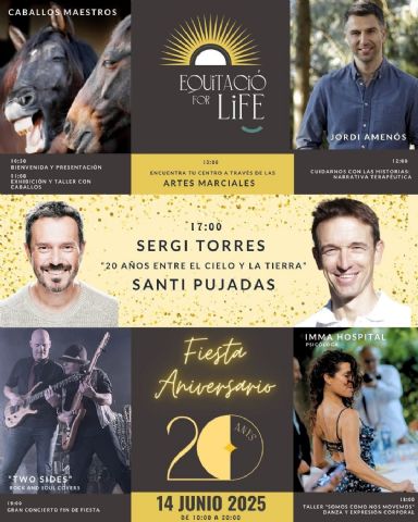Equitació For Life celebra 20 años transformando vidas con caballos y naturaleza - 1, Foto 1