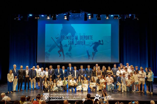 San Javier celebró su gran fiesta del deporte en el Teatro de Invierno - 1, Foto 1