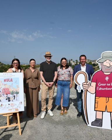 El proyecto turístico europeo Slowdown visita Mula con motivo del Camino de Levante - 1, Foto 1