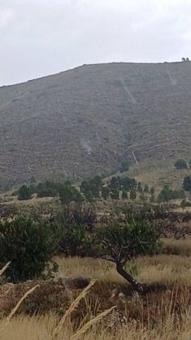 Conato de incendio forestal en la Solana de la Umbría, Lorca - 1, Foto 1
