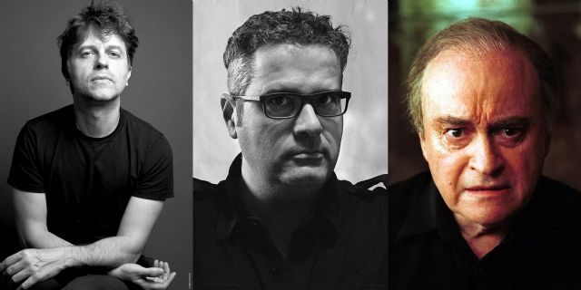 De izda. a dcha.: Juan Carlos Fresnadillo, Tomás Hijo y Paul Naschy, Foto 1