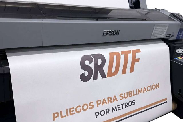 Sublimación textil personalizada con pliegos por metros, el formato práctico de SR DTF - 1, Foto 1