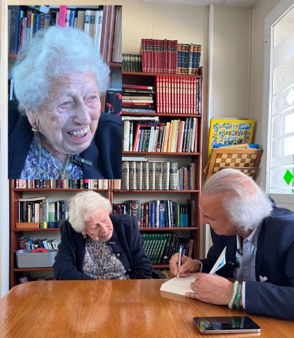 El doctor de la Peña recibe una lección de vida de María Luisa, en el umbral de los 106 años - 1, Foto 1
