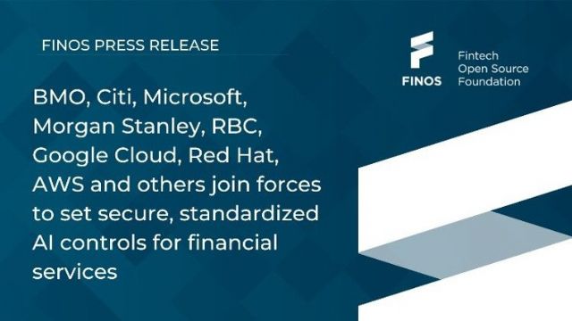 Instituciones financieras mundiales y líderes tecnológicos colaboran en FINOS - 1, Foto 1