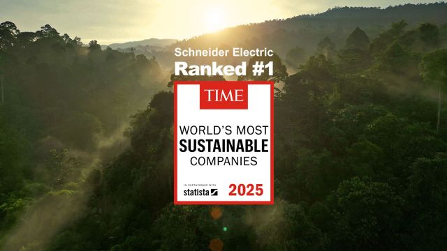 Schneider Electric reconocida como la empresa más sostenible del mundo por TIME y Statista - 1, Foto 1
