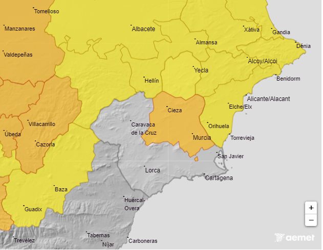 Aviso naranja por temperaturas máximas de hasta 40 grados en la Vega del Segura - 1, Foto 1