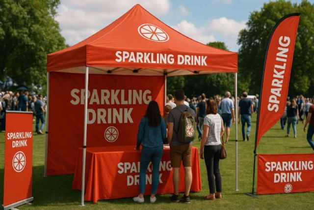 Photocalls, carteles publicitarios y carpas personalizadas, así se adapta Jumboprinters a los eventos en exteriores - 1, Foto 1