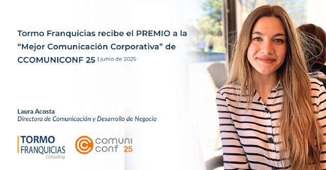 Tormo Franquicias, premiada por su liderazgo en comunicación corporativa - 1, Foto 1