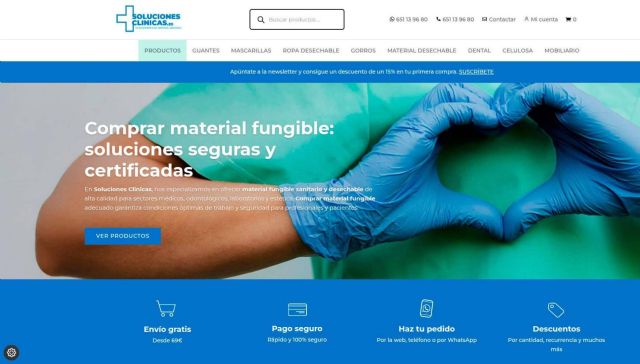 Soluciones Clínicas estrena plataforma de venta online y se posiciona como referente del sector - 1, Foto 1