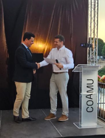 El Colegio Oficial de Arquitectos entrega el Premio Crea Ciudad 2025 al Ayuntamiento de San Javier - 1, Foto 1