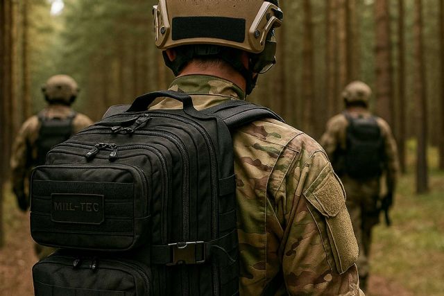 Mil-Tec US Assault; mochilas todo terreno para ciudad, naturaleza y acción - 1, Foto 1