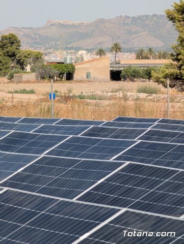 Inauguran una instalacin solar fotovoltaica en Totana para reducir costes energticos de la Comunidad de Regantes - 6