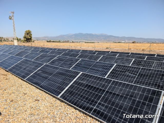 Inauguran una instalacin solar fotovoltaica en Totana para reducir costes energticos de la Comunidad de Regantes - 9
