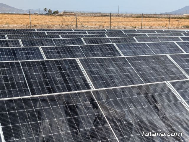 Inauguran una instalacin solar fotovoltaica en Totana para reducir costes energticos de la Comunidad de Regantes - 13