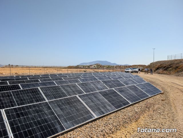 Inauguran una instalacin solar fotovoltaica en Totana para reducir costes energticos de la Comunidad de Regantes - 16