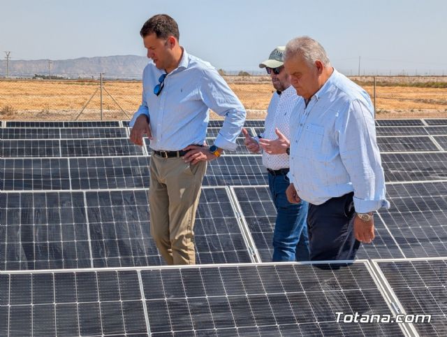 Inauguran una instalacin solar fotovoltaica en Totana para reducir costes energticos de la Comunidad de Regantes - 21