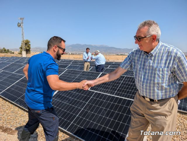 Inauguran una instalacin solar fotovoltaica en Totana para reducir costes energticos de la Comunidad de Regantes - 22