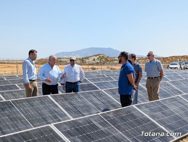 Inauguran una instalacin solar fotovoltaica en Totana para reducir costes energticos de la Comunidad de Regantes - 24
