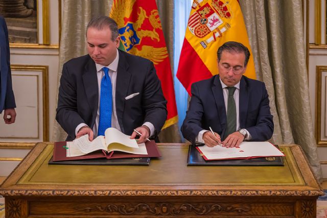 Albares firma un acuerdo con su homólogo montenegrino para reforzar la cooperación en el proceso de integración europea - 1, Foto 1