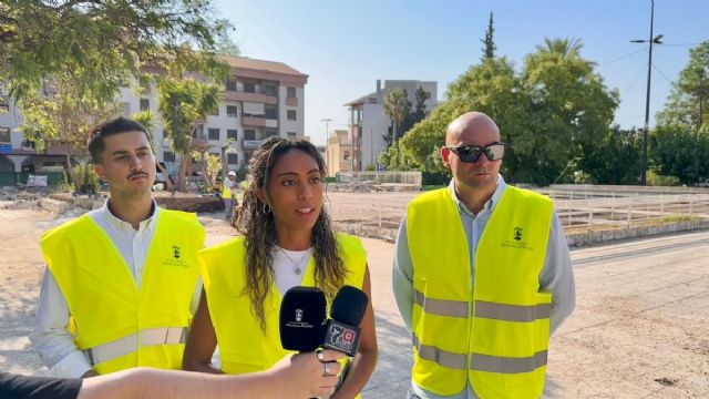 Las obras de remodelación de la Plaza de la Constitución cumplen un mes desde su inicio - 1, Foto 1