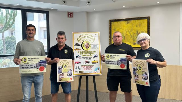 La XVI Concentracin de Vehculos Clsicos de Alhama reunir motor, espectculo y solidaridad el 20 de septiembre, Foto 1