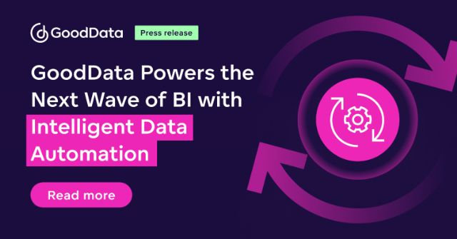 GoodData impulsa la nueva generación de BI con automatización inteligente de datos - 1, Foto 1