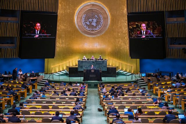 José Manuel Albares defiende, por la justicia y por la paz, el reconocimiento de Palestina en Naciones Unidas - 1, Foto 1