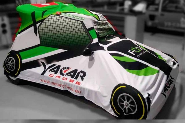 ADHESIVOSEMBARRADOS lanza una funda cubre vehículos para moto, quad o carcross 100% personalizada - 1, Foto 1