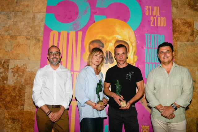 San Javier reconoce a Nathalie Poza y Pablo Derqui con el Premio del Festival Internacional de Teatro, Música y Danza - 1, Foto 1