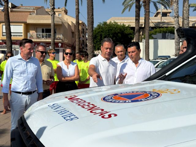 San Javier refuerza la seguridad en sus playas con 70 profesionales gracias al Plan Copla del Gobierno Regional - 1, Foto 1