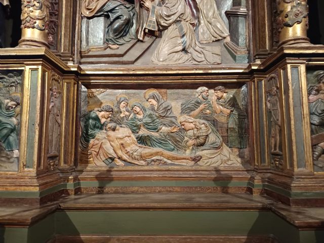 El catedrtico lvaro Pascual Chenel elogia la calidad artstica del retablo de San Ildefonso en Totana - 2