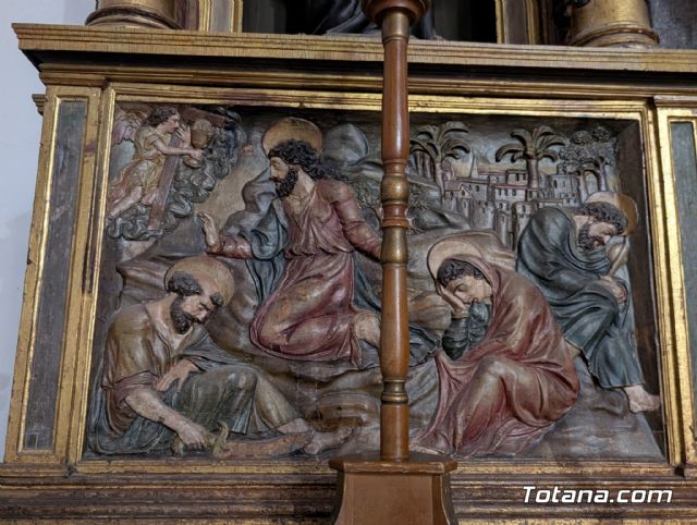 El catedrtico lvaro Pascual Chenel elogia la calidad artstica del retablo de San Ildefonso en Totana - 3