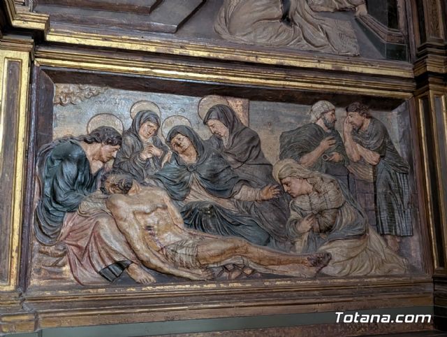 El catedrtico lvaro Pascual Chenel elogia la calidad artstica del retablo de San Ildefonso en Totana - 4