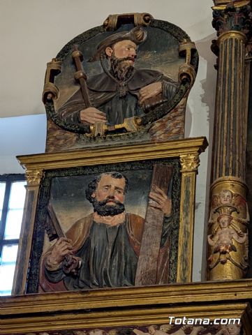 El catedrtico lvaro Pascual Chenel elogia la calidad artstica del retablo de San Ildefonso en Totana - 8