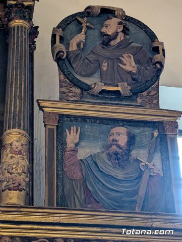El catedrtico lvaro Pascual Chenel elogia la calidad artstica del retablo de San Ildefonso en Totana - 9