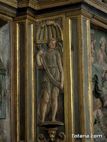El catedrtico lvaro Pascual Chenel elogia la calidad artstica del retablo de San Ildefonso en Totana - 14
