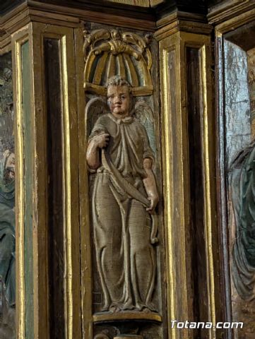 El catedrtico lvaro Pascual Chenel elogia la calidad artstica del retablo de San Ildefonso en Totana - 15