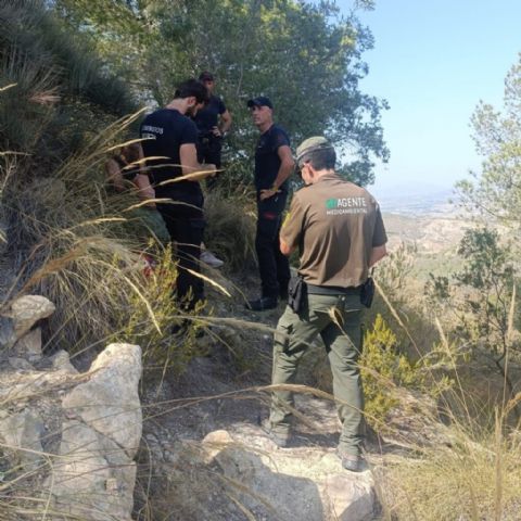 Rescatan a cuatro senderistas extraviados en la Sierra de Columbares - 1, Foto 1