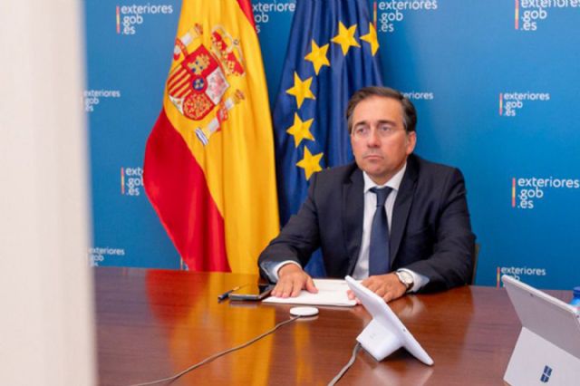 Albares refuerza su compromiso con Ucrania en momentos clave de las negociaciones de paz - 1, Foto 1