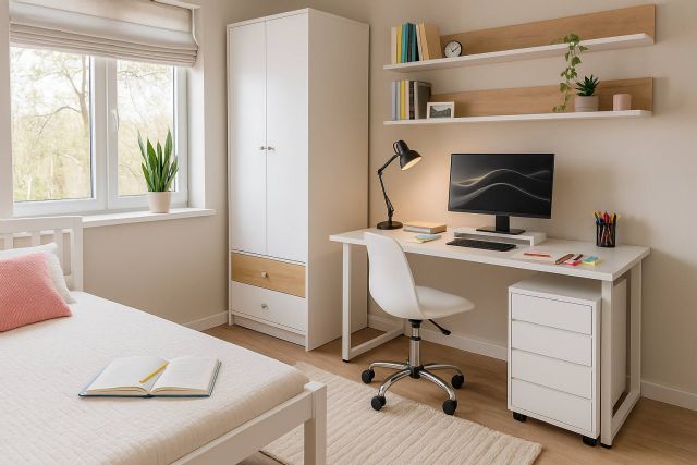 Vuelta al cole 2025; cómo crear el espacio de estudio perfecto con escritorios y sillas de Aosom.es - 1, Foto 1