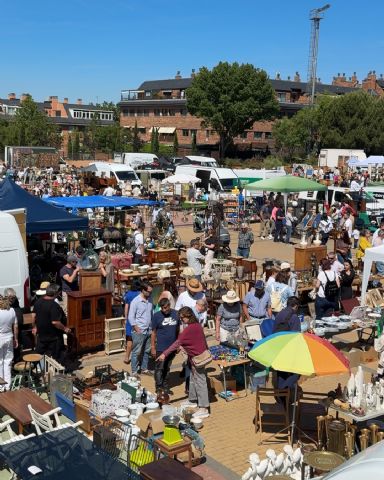 VI GRAN DESEMBALAJE DE MADRID-LAS ROZAS: Vuelven cientos de furgonetas cargadas de antigüedades, decoración, vintage y coleccionismo - 1, Foto 1